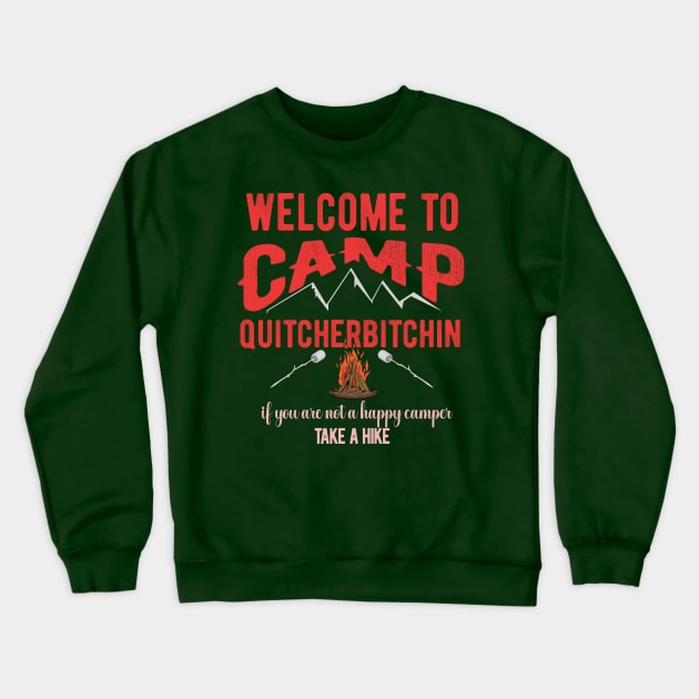 Women Camping Crewneck Sweatshirt by AdventureLife
